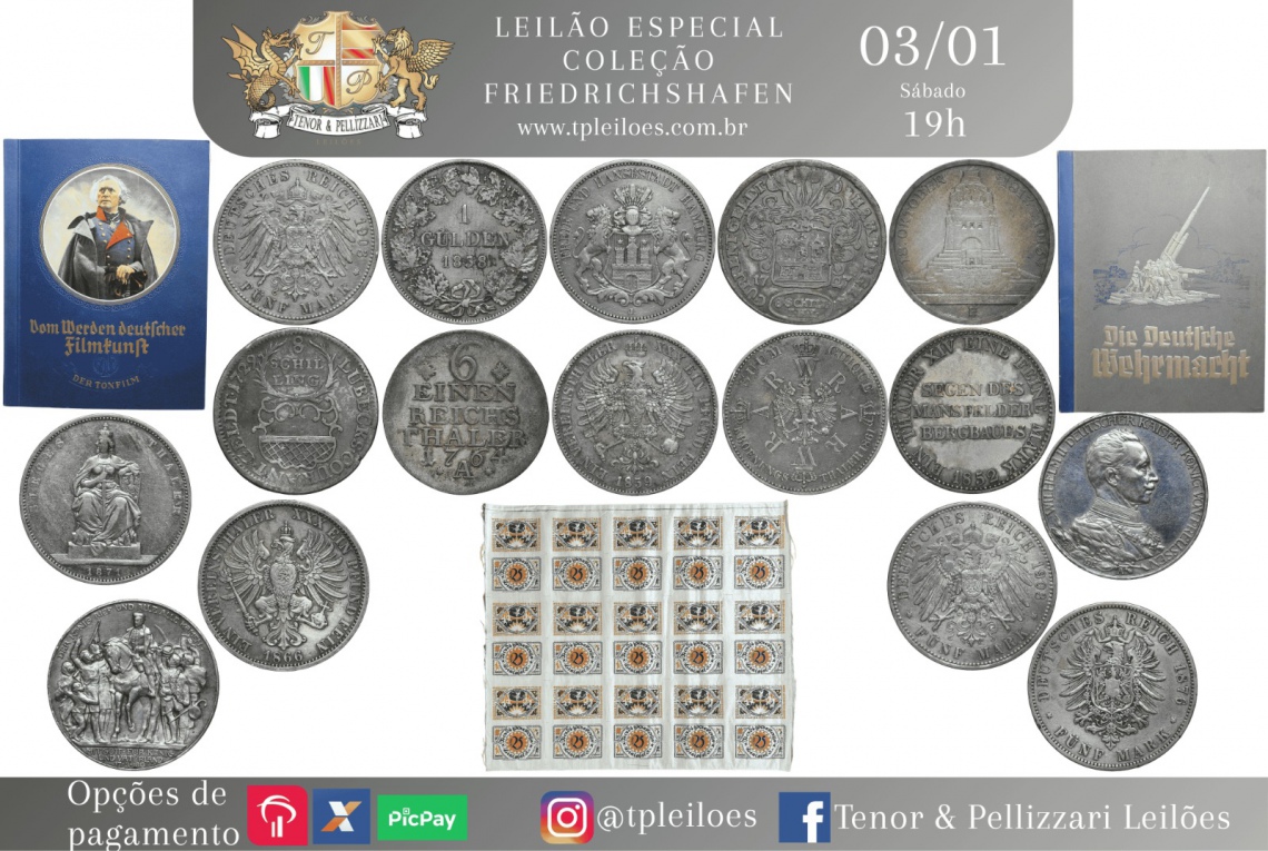 LEILÃO ESPECIAL - Coleção Friedrischshafen
