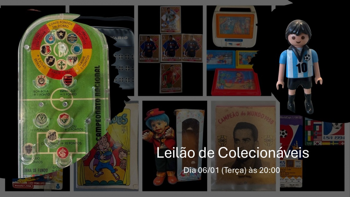LEILÃO DE COLECIONÁVEIS