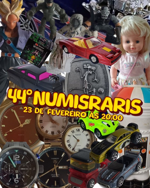 44º  LEILÃO NUMISRARIS DE COLECIONÁVEIS E ANTIGUIDADES