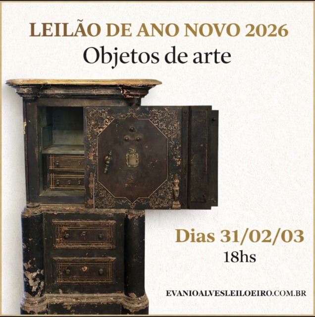 LEILÃO DE ANO NOVO 2026 OBJETOS DE ARTE E ANTIGUIDADES