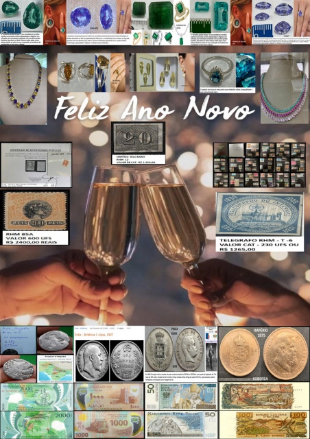 159º LEILÃO UNIVERSO DAS COLEÇÕES - NUMISMÁTICA, FILATELIA, PEDRAS BRUTAS E PRECIOSAS!