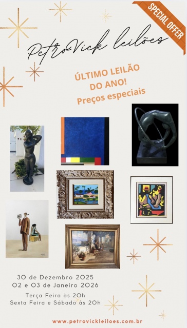 LEILÃO DE ARTE E ANTIGUIDADES