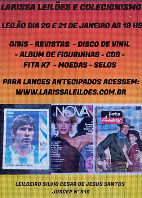 LEILÃO DE COLECIONISMO E ANTIGUIDADES