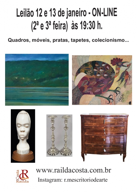 LEILÃO DE ARTE E ANTIGUIDADES
