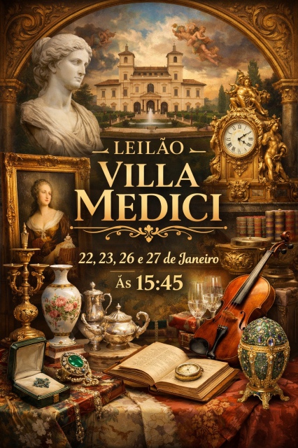 LEILÃO VILLA MÉDICI