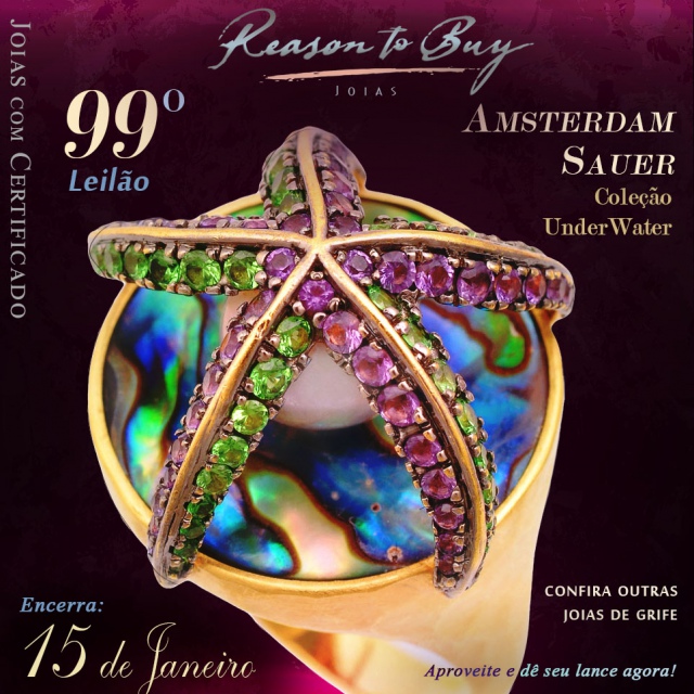 99º Leilão de Joias da Reason To Buy Joalheria