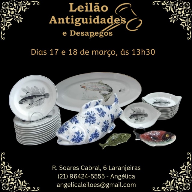 LEILÃO ANTIGUIDADES  E DESAPEGOS  -  MARÇO DE 2026