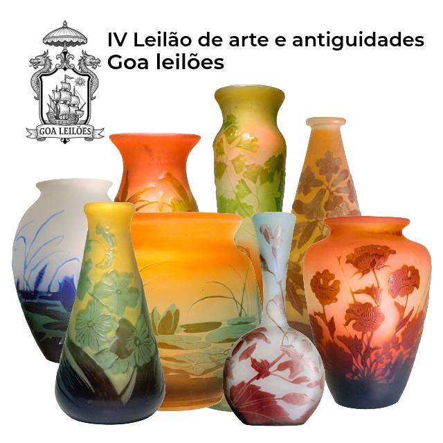 IV LEILÃO DE ARTE E ANTIGUIDADES GOA LEILÕES