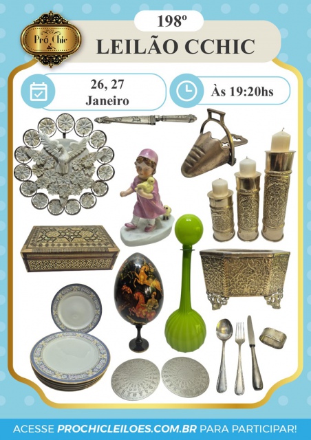 198º LEILÃO CCHIC
