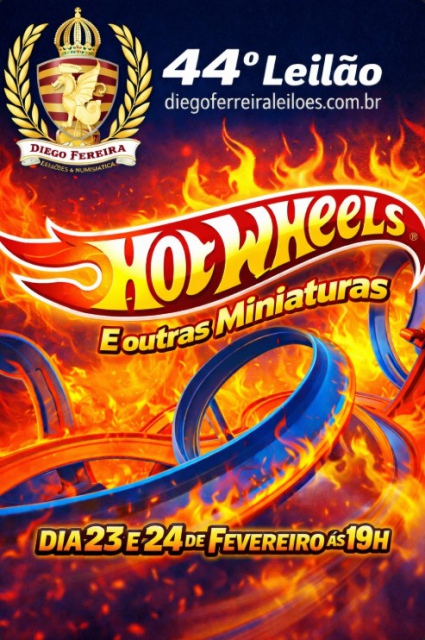 44º Leiläo Diego Ferreira Especial de Miniaturas e Hot Wheels