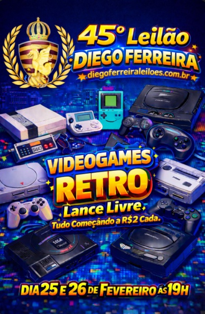 45º Leiläo Diego Ferreira Especial de Games e Acessórios
