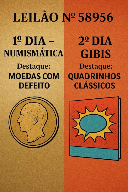 LEILÃO DE NUMISMATICA MOEDAS REVERSO INVERTIDO/ HORIZONTAL/ INCLINADO/ ERROS e H. Qs.