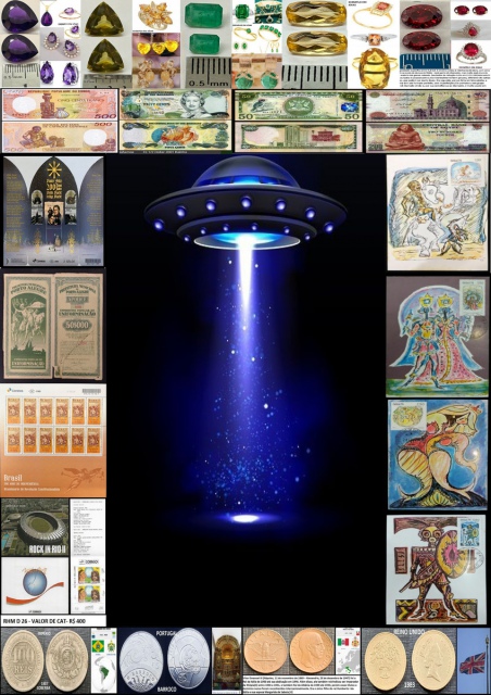 161º LEILÃO UNIVERSO DAS COLEÇÕES - NUMISMÁTICA, FILATELIA, PEDRAS BRUTAS E PRECIOSAS!