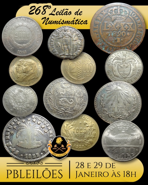 268º Leilão de Numismática