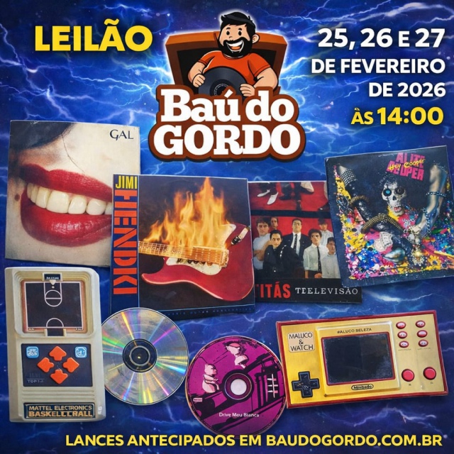 GARIMPO MUSICAL! 15º LEILÃO DE CDS LPS E COLECIONÁVEIS !
