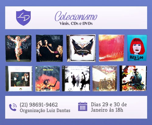 LD Colecionismo, Vinis, CDs e DVDs