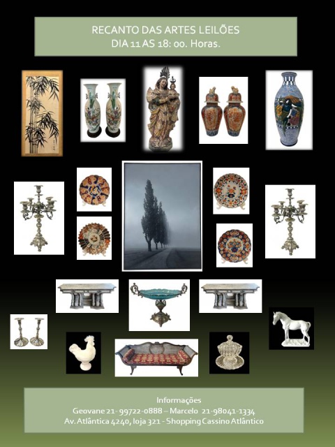 LEILÃO DE ARTE E ANTIGUIDADES