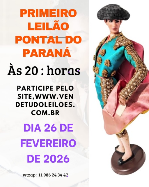 PRIMEIRO LEILÃO EM PONTAL DO PARANA /CURITIBA