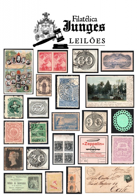 92º Leilão de Filatelia - Com Brasil e Estrangeiros