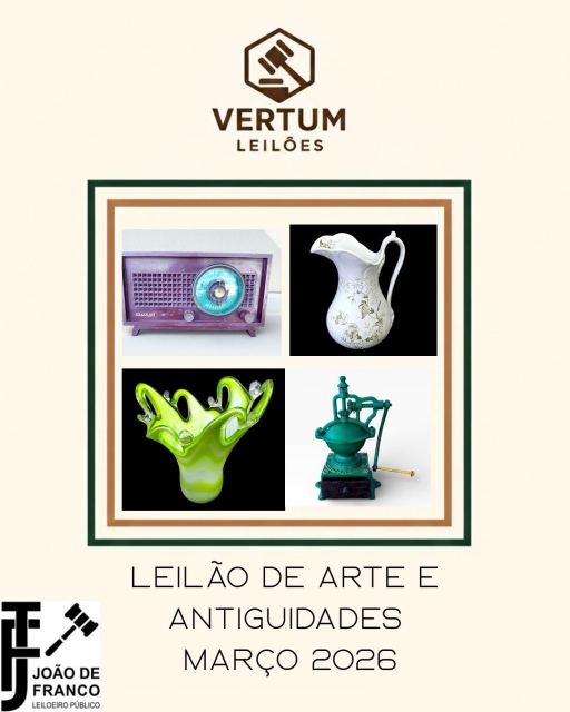 LEILÃO DE ARTE E ANTIGUIDADES MARÇO