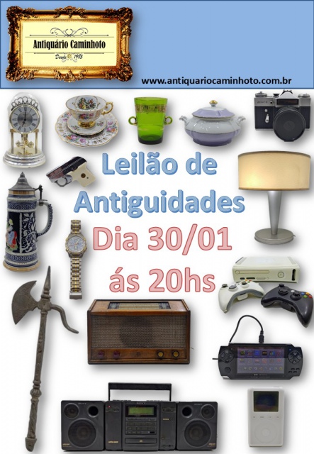 53º  LEILÃO ANTIQUARIO CAMINHOTO