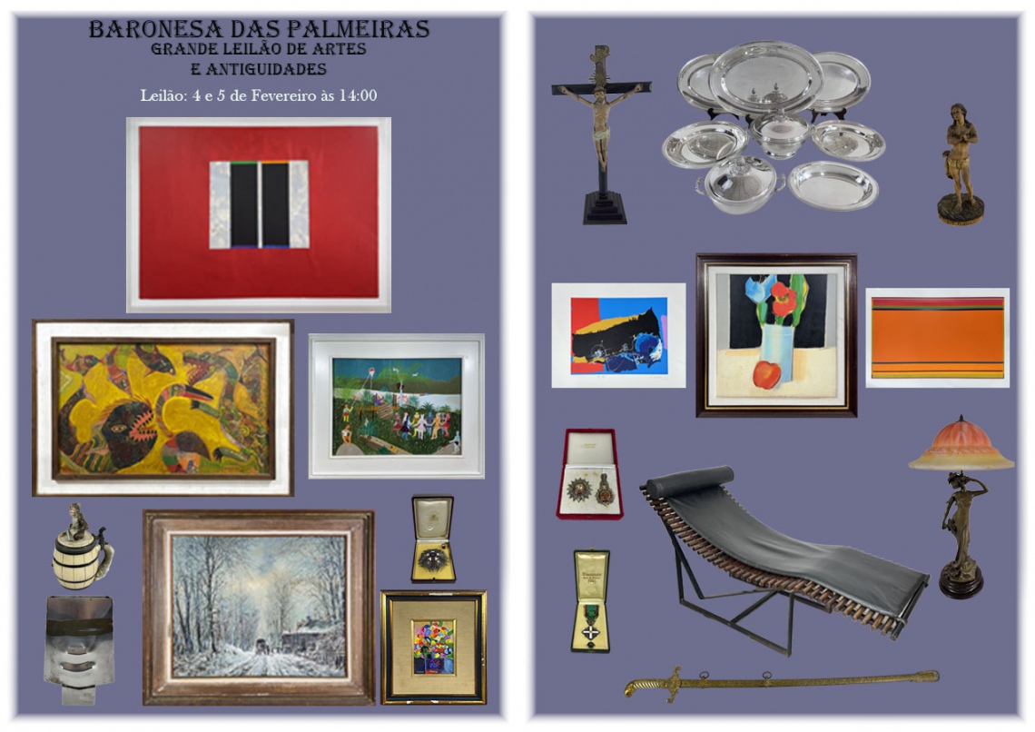 LEILÃO DE ARTE E ANTIGUIDADES