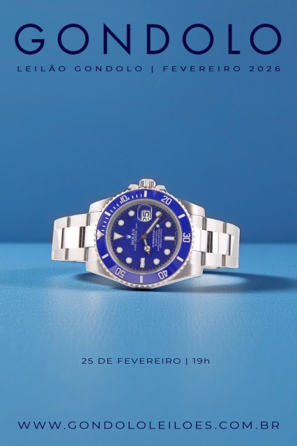 Leilão Gondolo - Relógios  - Fevereiro 2026