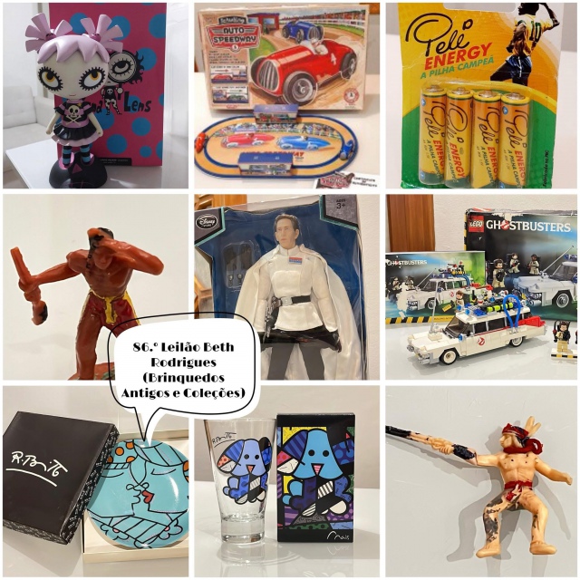 86.º Leilão Beth Rodrigues (Brinquedos Antigos e Coleções)