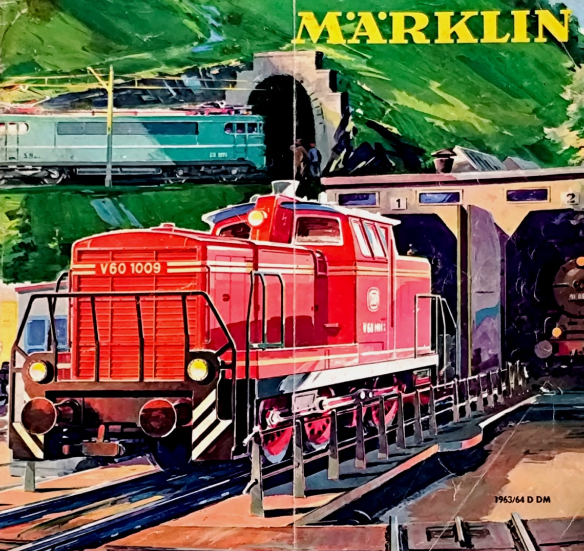 LEILÃO DE FERROMODELISMO - COLEÇÃO MARKLIN - (LOCOMOTIVA, VAGÃO, TRILHO, TRANSFORMADOR, DECORAÇÃO).