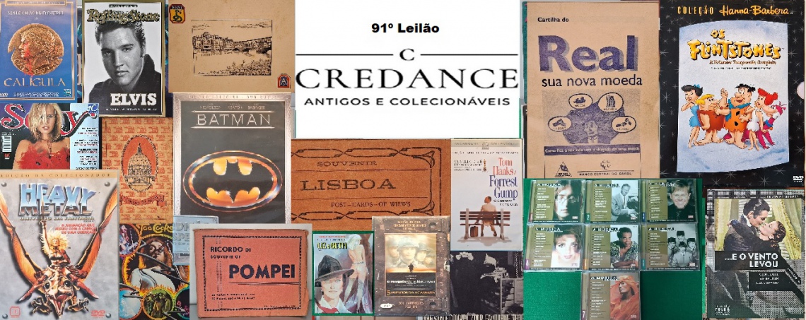 91º Leilão Credance Antigos e Colecionáveis SEBO TOTAL