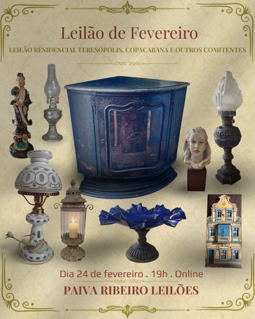 LEILÃO RESIDENCIAL TERESÓPOLIS, COPACABANA E OUTROS COMITENTES