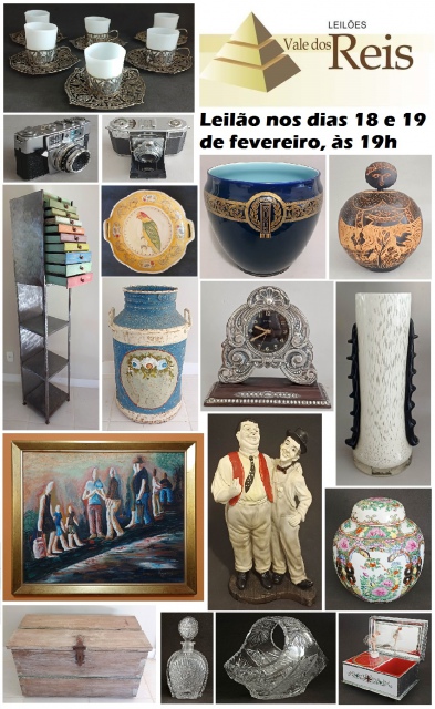 LEILÃO DE ARTE E ANTIGUIDADES