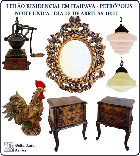 VELHA LAPA LEILÕES - LEILÃO RESIDENCIAL EM ITAIPAVA - ABRIL 2026