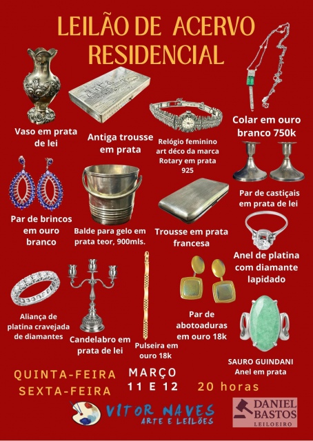 LEILÃO DE ARTE E ANTIGUIDADES