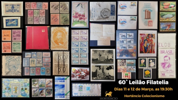 60 Leilão de Filatelia