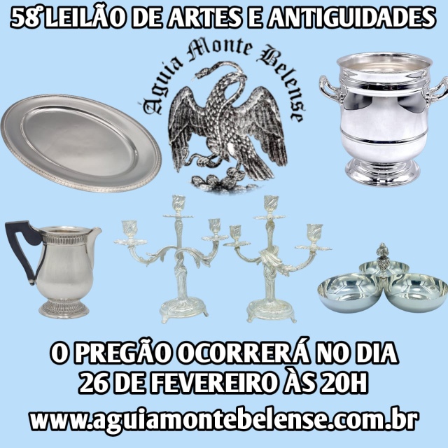 58º LEILÃO DE ARTE E ANTIGUIDADES