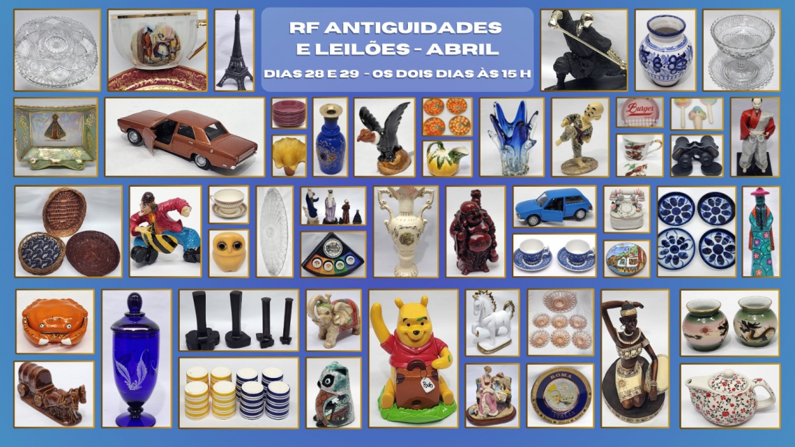 LEILÃO DE ARTE E ANTIGUIDADES