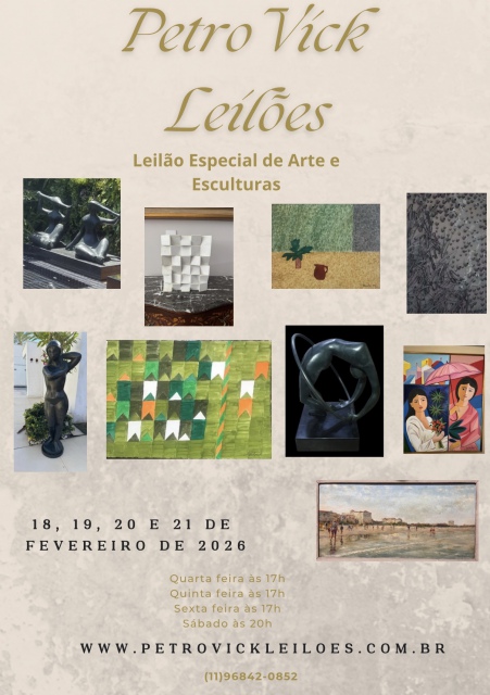 LEILÃO DE ARTE E ANTIGUIDADES