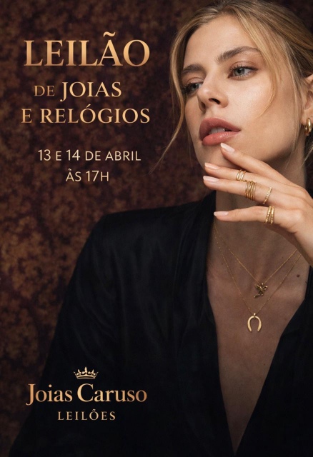 146º LEILÃO JOIAS CARUSO - JOIAS EM OURO 18 K E RELOGIOS E CANETAS  (VERMELHO )