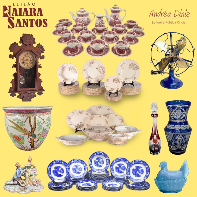 LEILÃO DE ACERVOS RESIDENCIAS