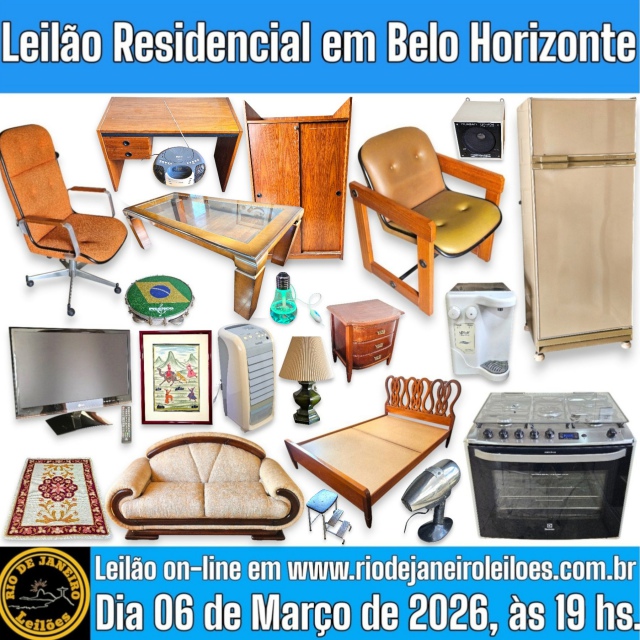 LEILÃO RESIDENCIAL EM BELO HORIZONTE