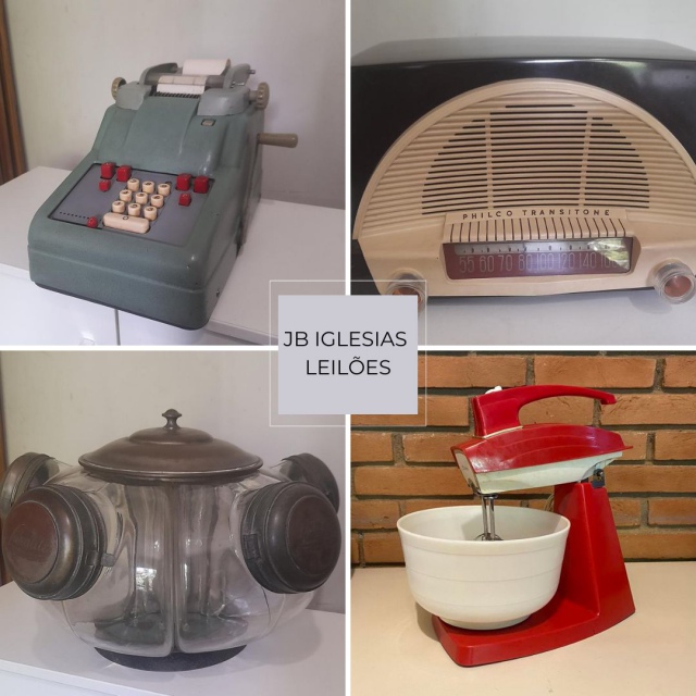 LEILÃO DE MÓVEIS, DECORAÇÃO E COLECIONISMO