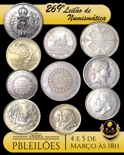 269º Leilão de Numismática