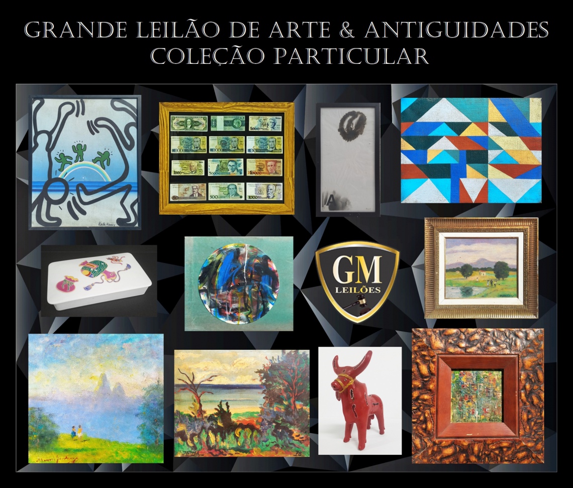 GRANDE LEILÃO DE ARTE E ANTIGUIDADES - COLEÇÃO PARTICULAR