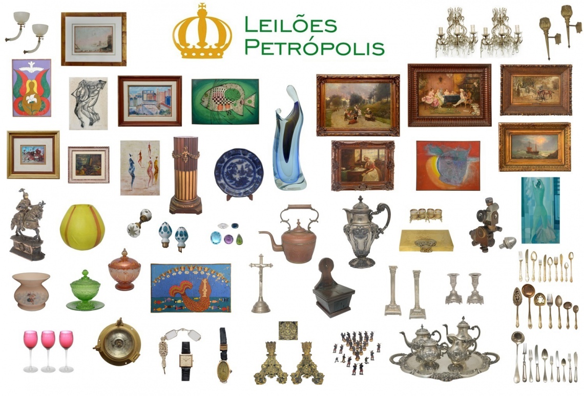 GRANDE LEILÃO DE PINACOTECA PETROPOLITANA E OBJETOS DE ARTE