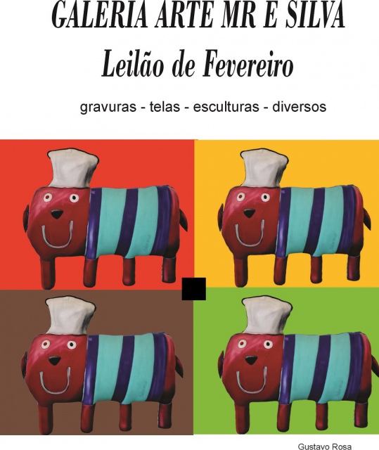 LEILÃO Nº59836 GALERIA ARTE MR E SILVA