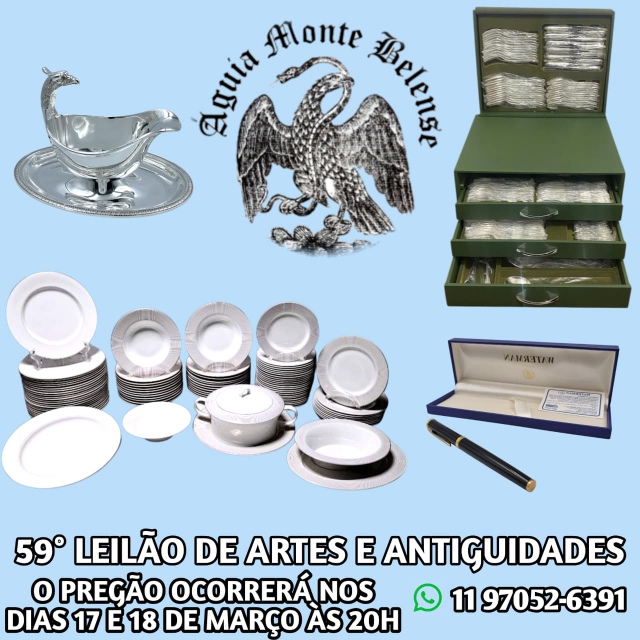 59º LEILÃO DE ARTE E ANTIGUIDADES