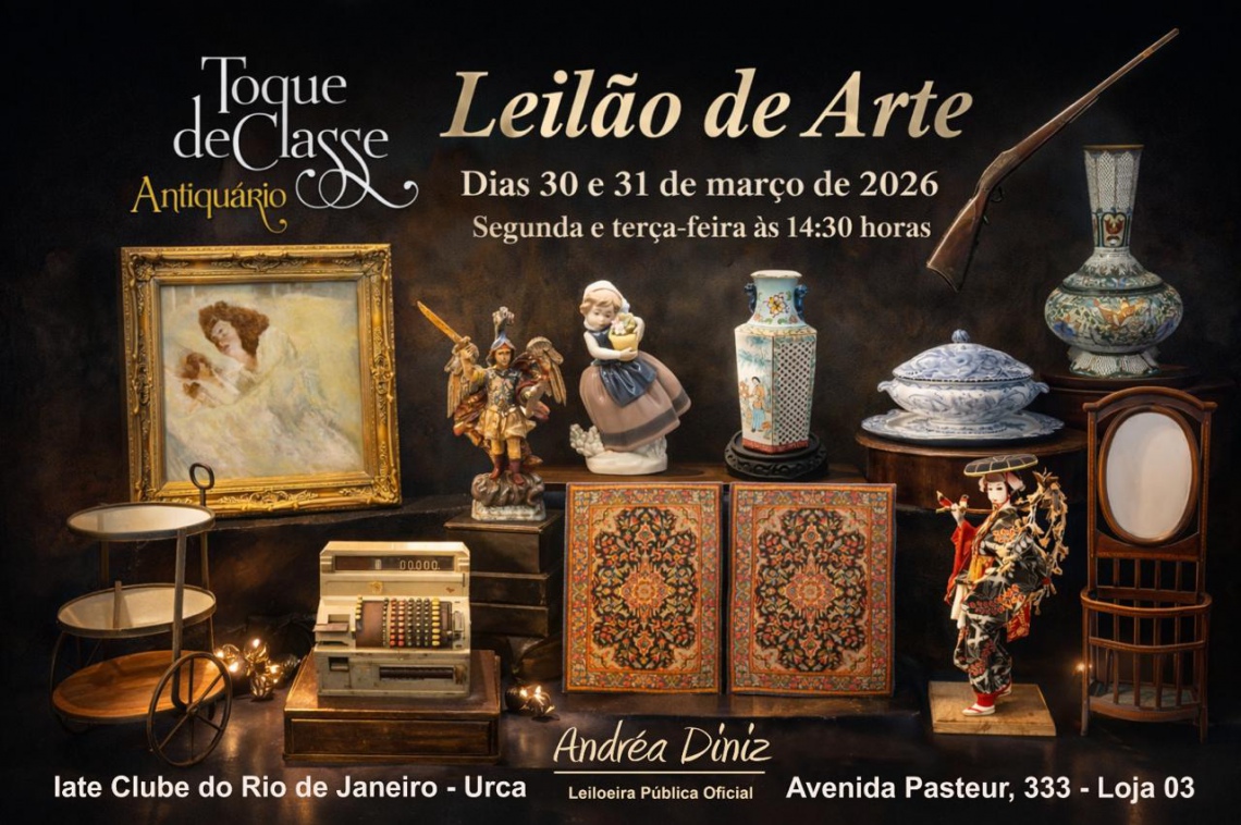 LEILÃO DE ARTE E ANTIGUIDADES