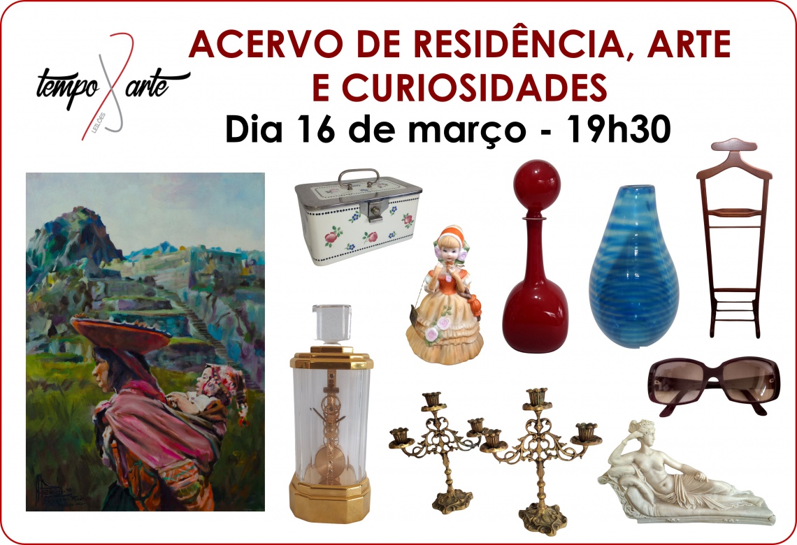 ACERVO DE RESIDÊNCIA, ARTE E CURIOSIDADES