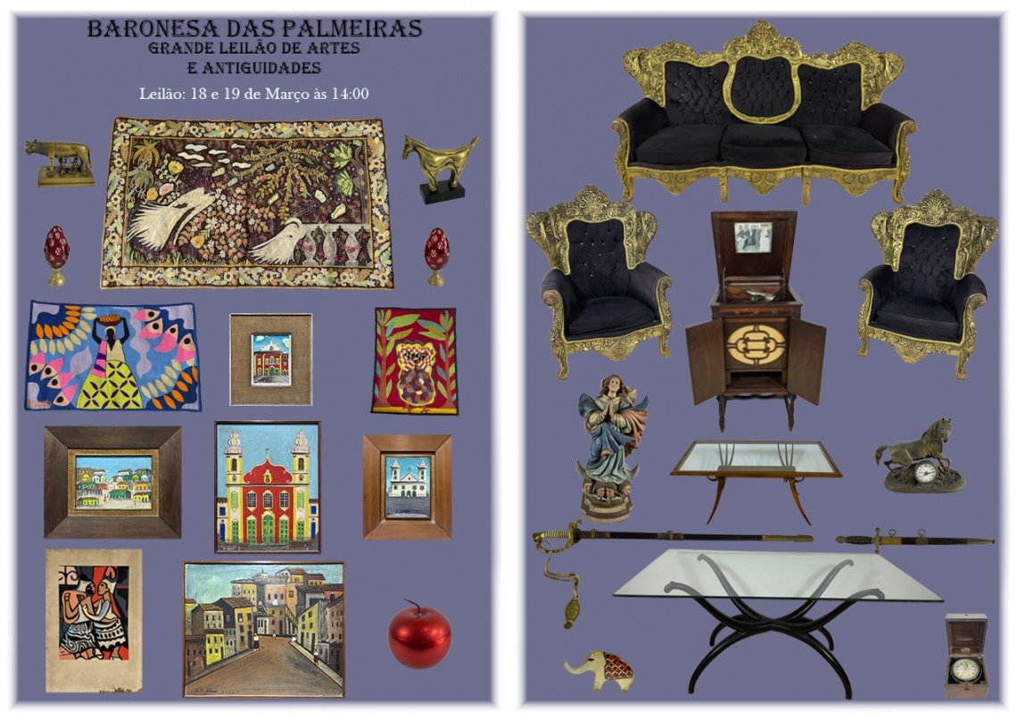 LEILÃO DE ARTE E ANTIGUIDADES
